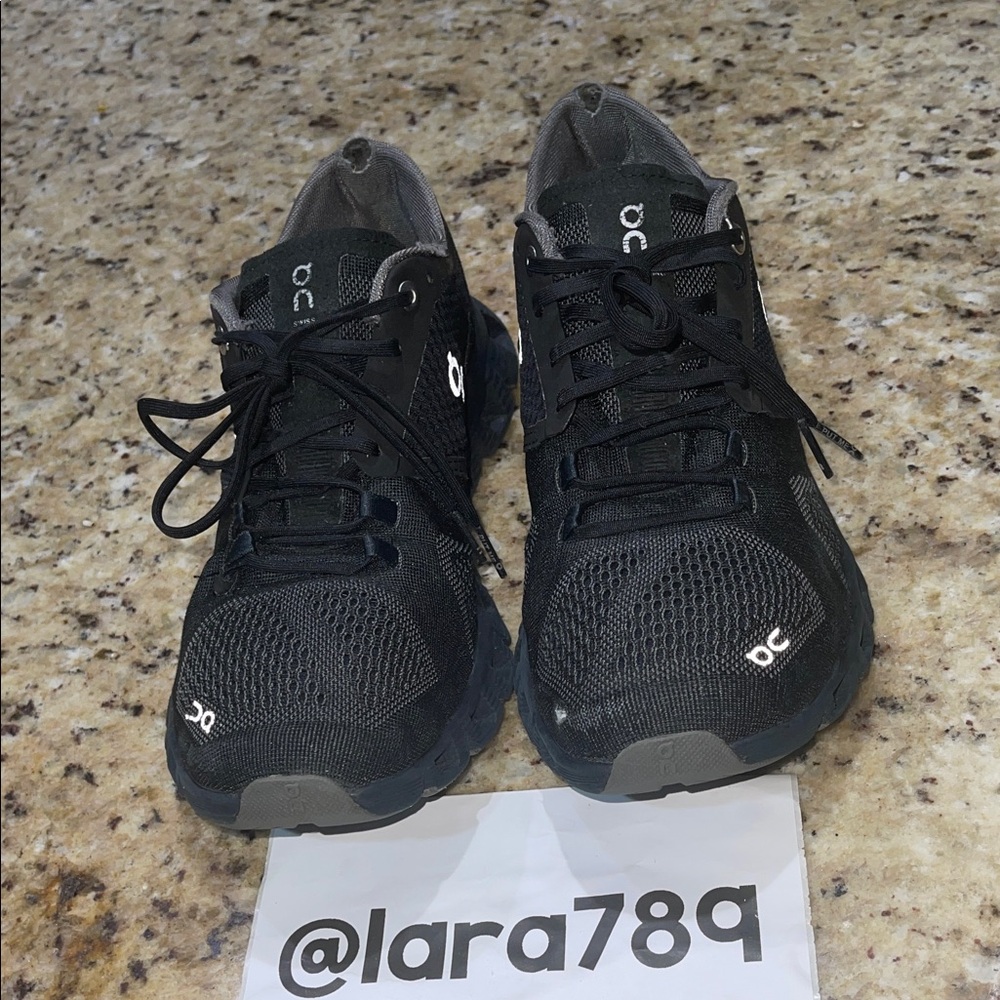 On Running Black Athletic Shoes